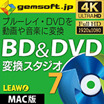 BD & DVD ϊX^WI 7 (Mac)