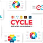 `v[! Cycle Aj[Vt infographics PowerPoint ev[g Vol.2