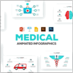 `v[! Medical Aj[Vt infographics PowerPoint ev[g Vol.6