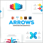 `v[! Arrows Aj[Vt infographics PowerPoint ev[g Vol.8